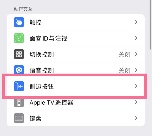 长乐苹果14维修店分享iPhone14 Plus侧键双击下载功能关闭方法 